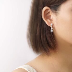 Detachable Flower Earrings